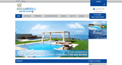 Desktop Screenshot of dreampoolsshop.com